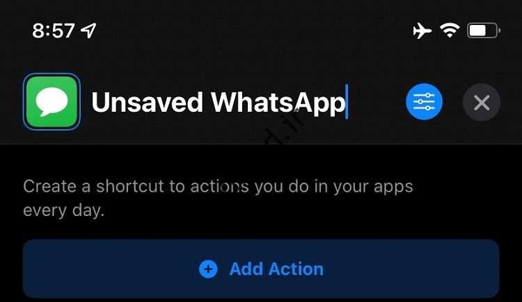 پیام های WhatsApp را به شماره های ذخیره نشده در iOS ارسال کنید
